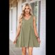 thumbnail image 5 of Vestido Mini Sin Mangas Gris-Verde L, 5 of 7