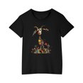 thumbnail image 1 of RXIRUCGD 2025 Vêtements d'Été pour Enfants T-shirt Imprimé Mode Mignon Col Rond Manches Courtes, 1 of 5