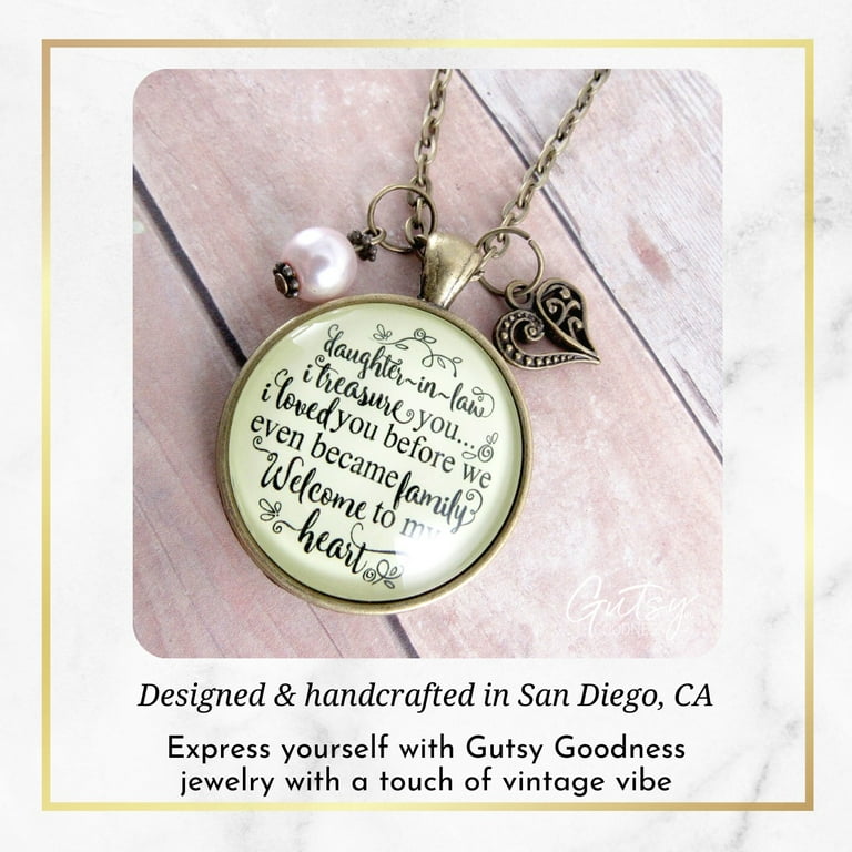 Daughter in law necklaces shop