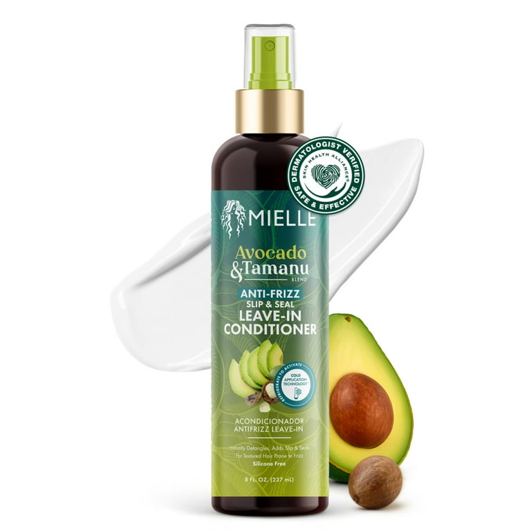 美容液 ko.melmel Mielle Avocado & Tamanu Anti-Frizz, Slip & Seal Leave-In