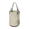 thumbnail image 4 of Cubo de lona con Base de PP, bolsa estilo cubo de lona, ​​diseño aislado multifuncional resistente, bolsa de herramientas aislada para electricista, 4 of 8
