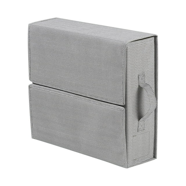 TopLLC Clothes And Blanket Storage Box Foldable Handle Bed Sheets And Quilt Storage Box Wardrobe Storage Separate Collection Of Underwear