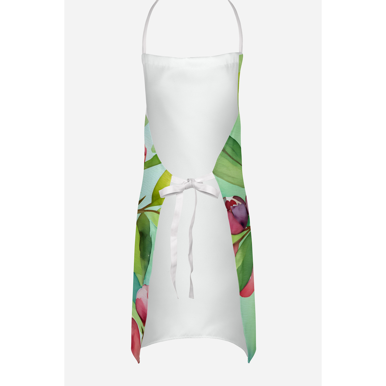 Connecticut Mountain Laurels in Watercolor Apron 27 in x 30 in