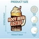 thumbnail image 3 of Cartel de hojalata vintage de cerveza de raíz flotante, placa de helado retro, carteles decorativos de hojalata para pared de metal., 3 of 7