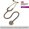 thumbnail image 7 of Littmann Classic Iii Stethoscope, Copper-finish Chestpiece, Chocolate Tube, 27", 7 of 7