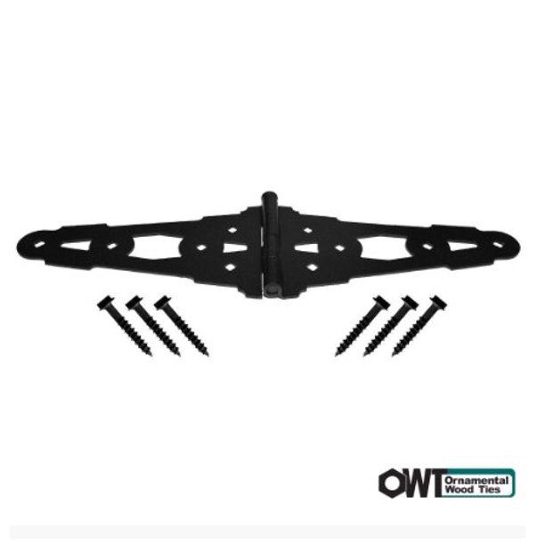 Ozco 8 In Ornamental Gate Strap Hinge 1 Per Pack Walmart Com Walmart Com