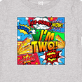 thumbnail image 4 of Inktastic I'm Two Comic Book Boys or Girls Baby T-Shirt, 4 of 5