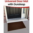 thumbnail image 2 of iPrimio SlipToGrip Universal Door Mat – Plaid Design Size 35” x 24” – Anti Slip, Durable & Washable – Duraloop Mesh Entrance Outdoor & Indoor Welcome Mat – Dirt and Dust Absorber, 2 of 6
