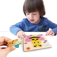 thumbnail image 4 of XWSHYW Juguetes para Niños Rompecabezas de Madera, Juguetes para Niños Pequeños, Regalos para Niños de 1, 2 y 3 Años, 1 Paquete, 4 of 6