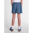 thumbnail image 3 of Weekend Academy Striped Button Front Pleated Skort, Sizes 4-18, 3 of 5