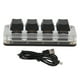 thumbnail image 1 of Mini teclado mecánico con cable tipo C de 4 teclas totalmente programables para una mano con Windows, 1 of 14
