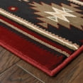 thumbnail image 2 of Avalon Home Hamlet Southwestern Transitional Area Rug, Red, 2 of 3