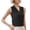C-Black81, variant on DHFJKG Womens V Neck T Shirts Sleeveless Tank Top Summer Office Shirts Chiffon Casual Work Dressy Blouses Solid Color Soft Tops