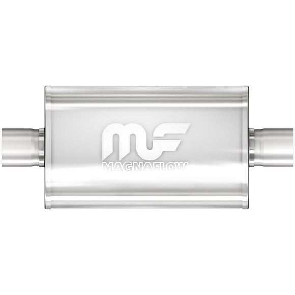 Magnaflow Performance Exhaust Muffler 12249 Single 3 Inch Center Inlet; Single 3 Inch Center Outlet; 18 Inch Body/24 Inch Overall Length
