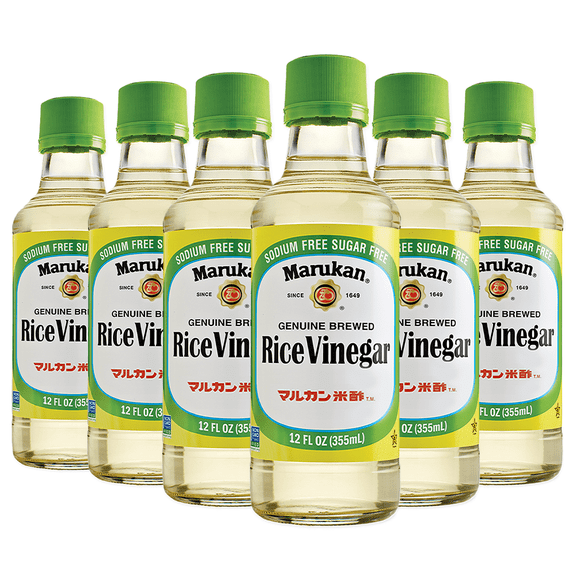 Marukan Genuine Brewed Rice Vinegar, 12 fl oz