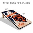 thumbnail image 4 of YouTheFan NFL Chicago Bears 2' x 4' Cornhole Game, 4 of 6