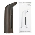 thumbnail image 3 of becaristey Automatic Dispenser Battery Power 400ml Intelligent Touchless IR Sensor Hand Wash Household Dining Bathroom Cleaning Dark Wood Color, 3 of 8