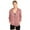 Mauve Rose, variant on Women's Athletic Zip Up Hoodie Light Weight Exercise Jacket Sweater