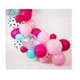 thumbnail image 5 of Globos de fiesta sorpresa 88 piezas Afortunado rosa roja azul blanco lunares confeti guirnalda arco Sencillez, 5 of 5