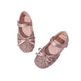 thumbnail image 3 of Toddler Flower Girl Dress Shoes - Girl Ballet Flats Party School Shoes Wedding, 3 of 9