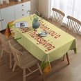 thumbnail image 2 of Thanksgiving Day Tablecloth Waterproof Spillproof Tablecolths Table Covers Rustic Autumn Farm Pumpkins Harvest Table Cloths for Halloween Party Decoration Rectangle,60x84inch, 2 of 5