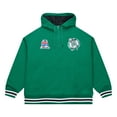 thumbnail image 2 of Men's Mitchell & Ness  Green Boston Celtics Throw It Back Quilted Fleece Quarter-Zip Hoodie, 2 of 5