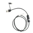 thumbnail image 1 of HD Endoscope Digital Inspection Camera with 3.9mm Lens IP67 Waterproof Industrial Borescope for  PC Computer 6 LED Lights 1280 X 720 Resolution USB Endoscope Camera, 1 of 7