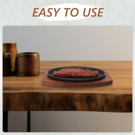 Pawsdot Cast Iron Grill Pan Nonstick Light Brown Bbq for Grilling 1Pc