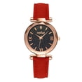 thumbnail image 1 of HBFAGFB Montre pour Femme Montre Mode pour Femmes à Blocs de Couleur Montre-Bracelet Confortable Sortie de Rue Rouge, 1 of 3