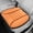 Orange, variant on Car Seat Cushion 1-Pack 1.2 Inch Thick Comfort Memory Foam Auto Seat Pad with Non Slip Bottom Breathable for Vehicle Office Home, Black
