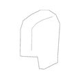 thumbnail image 1 of Genuine OEM GM Part # 84113971 Hinge Cover, 1 of 3