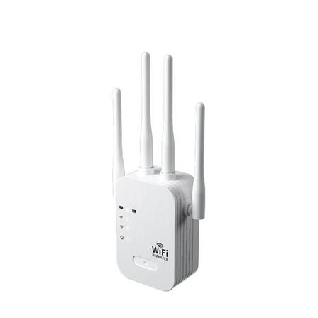 1200Mbps Dual-Band 2.4/5G 4 Antenna Wifi Repeater Router Wi-Fi Range Extender