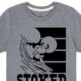 thumbnail image 3 of Peanuts - Stoked - Toddler And Youth Short Sleeve Graphic T-Shirt, 3 of 6