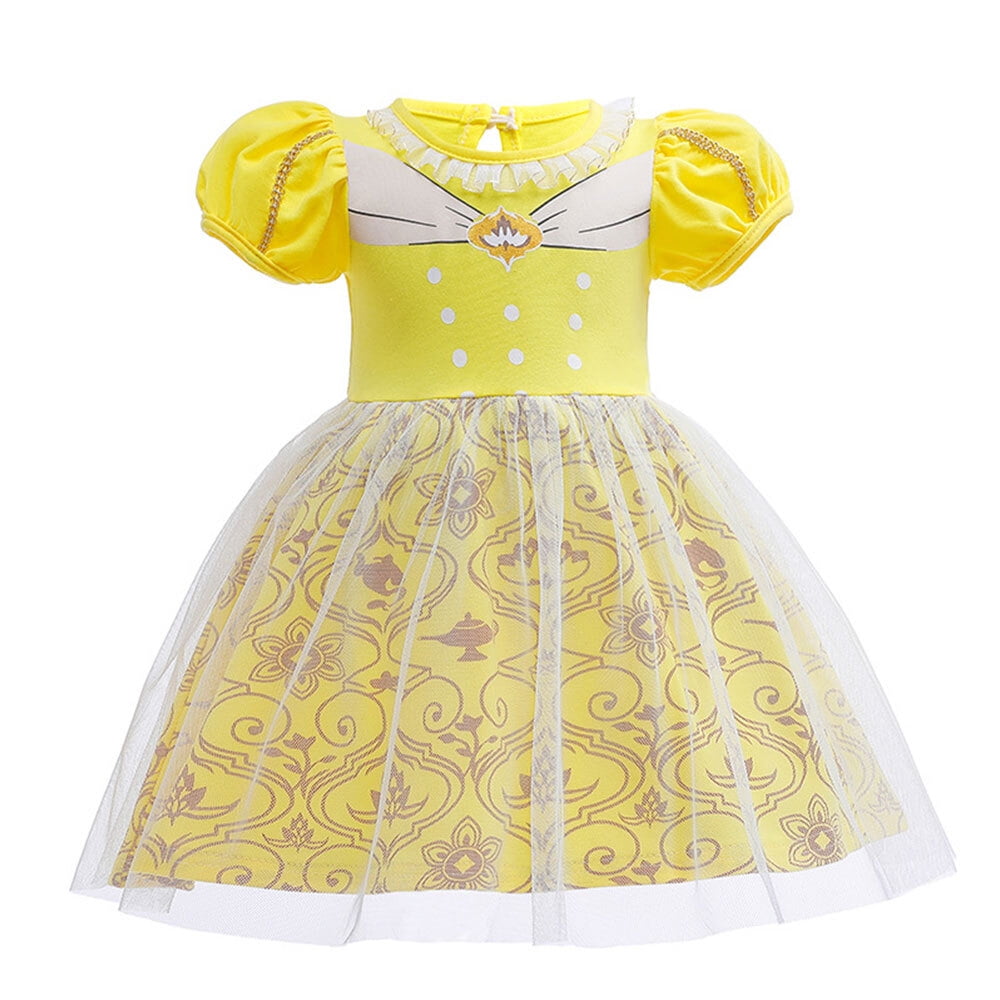 Elegant Girls Halloween Dress Toddler Kids Mesh Tulle Princess Party Outfits main image 1
