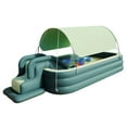 thumbnail image 2 of Baby Inflatable Play Pool,Inflatable Pool Removable Sunshade Inflatable Play Pool Inflatable Pool Smooth Operation, 2 of 14
