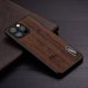 thumbnail image 1 of Funda para iPhone 14, 13, 12, 11 Pro Max Plus, Protector de lente de cámara, película de vidrio, patrón de madera de bambú, funda de cuero, coque Fivean unisex, 1 of 2