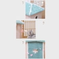 thumbnail image 3 of Cat Cave Bed Soft Pet House Bed Pet  Bed Indoor Cat Bed Cat House Bed Warm Soft Removable Cushion Square Shape Pet Cave Bed For Dog Rabbits Lime Green Curtain, 3 of 7