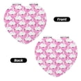 thumbnail image 2 of Picia Beautiful Swans for Compact Vanity Mirror , Travel Makeup Mirror , Portable Magnifying Cosmetic Mirror for Daily, Work, Business-Heart Shape, 2 of 9
