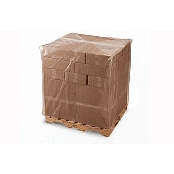 Clear Gusseted Poly Bags Roll - 54x44x96x2 mil(Roll of 45)