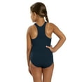 thumbnail image 5 of Sporti Girls' Solid Racer Back One Piece Swimsuit, High Cut, Athletic (Toddler), 5 of 7