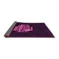 thumbnail image 2 of Ahgly Company Indoor Round Abstract Pink Modern Area Rugs, 6' Round, 2 of 4