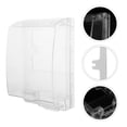 thumbnail image 2 of Caja impermeable 86 Tipo Interruptor de pared Caja de enchufe Cubierta de enchufe a prueba de salpicaduras, 2 of 7