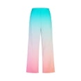 thumbnail image 5 of aidice Capri Pants for Women Casual Cropped Loose Lightweight Elastic Waisted Summer Pants Multicolor, 5 of 5