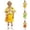 Yellow, variant on FYEGRE Boys Outfit with Short Sleeve Top, Casual Shorts & Socks, Cute Playful Ensemble for Spring/Summer, Family Gatherings & School Events Green 13-14 Years