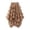 Khaki, variant on Womens Midi Skirt A Line Fairy Elastic Waist High Waist Mesh Solid Color Irregular Ruffled Cake Skirt