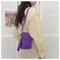thumbnail image 5 of Canvas Cell Phone Purse Wallet Handmade Crossbody Phone Purse with Adjustable Shoulder Strap Travel Handbags Gifts, 5 of 9