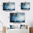 thumbnail image 4 of Designart "Storm Torrential horizon II" Modern Floater Framed Canvas Print, 4 of 7