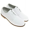thumbnail image 2 of Josmo Boys Little Kids Classic Dress Shoes with Lace Up Closure, White, 12, 2 of 9