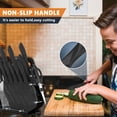 thumbnail image 2 of Ceramic Coated Knife Block Set with 16Pcs Kitchen Knives, 2 of 5