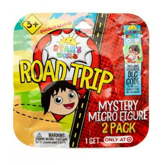 Just Play Pocket Watch Road Trip Micro Mystery Action Figure Set, 2 Pieces